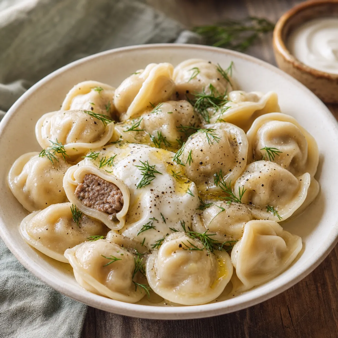 Pelmeni — Eastern European recipe