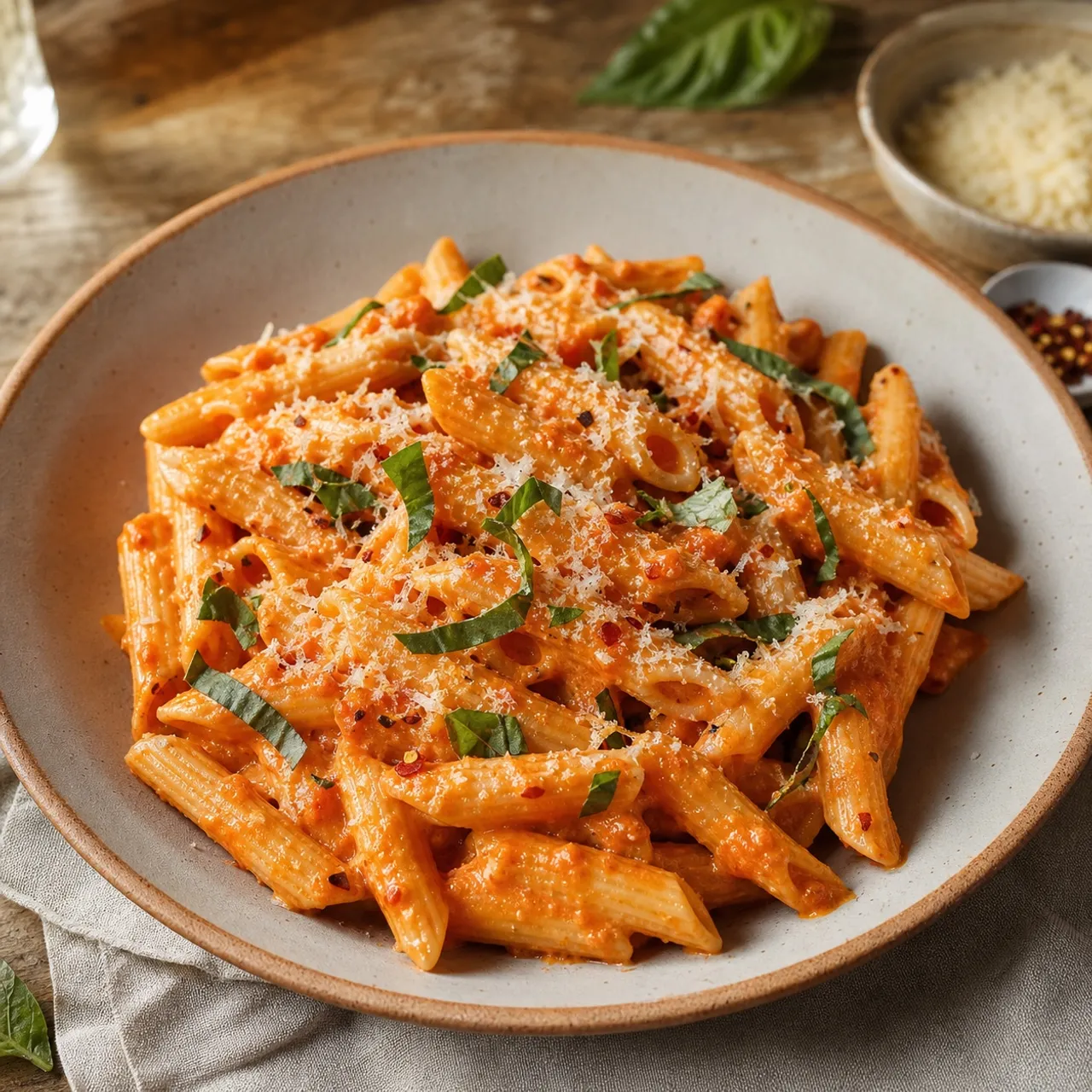 Penne alla Vodka — Italian recipe