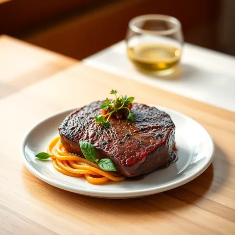Perfect Pan-Seared Ribeye Steak