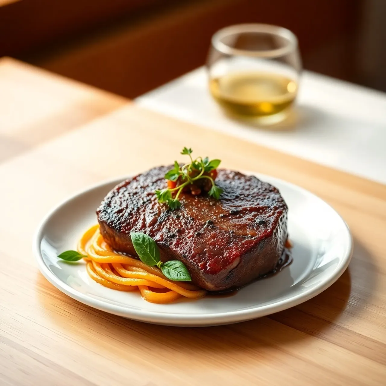 Perfect Pan-Seared Ribeye Steak — Meat & Pork recipe