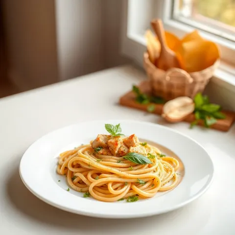 Pesto Tuna Pasta