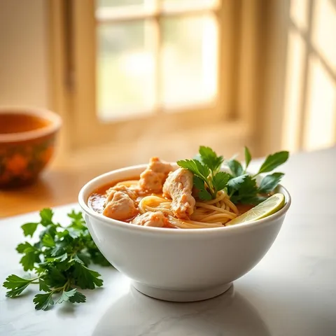 Phở Gà (Chicken Noodle Soup)