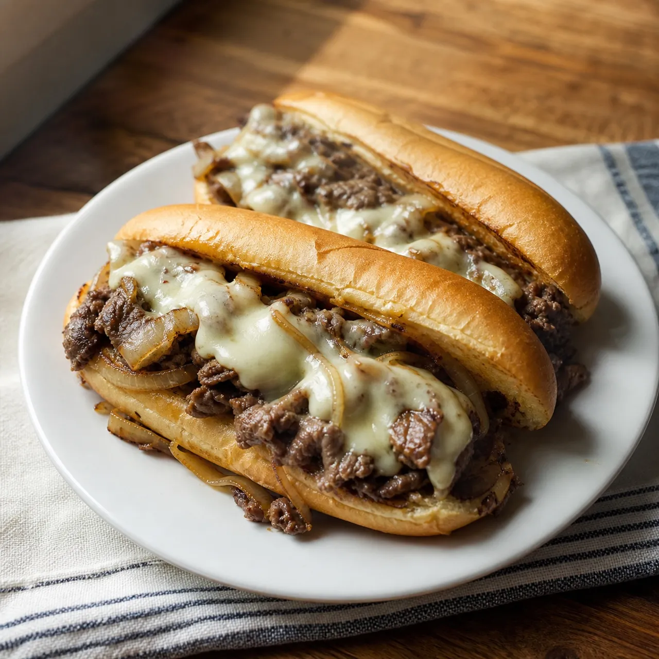 Philly Cheesesteak — North American recipe
