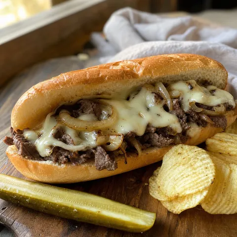 Philly Cheesesteak — Sandwiches recipe
