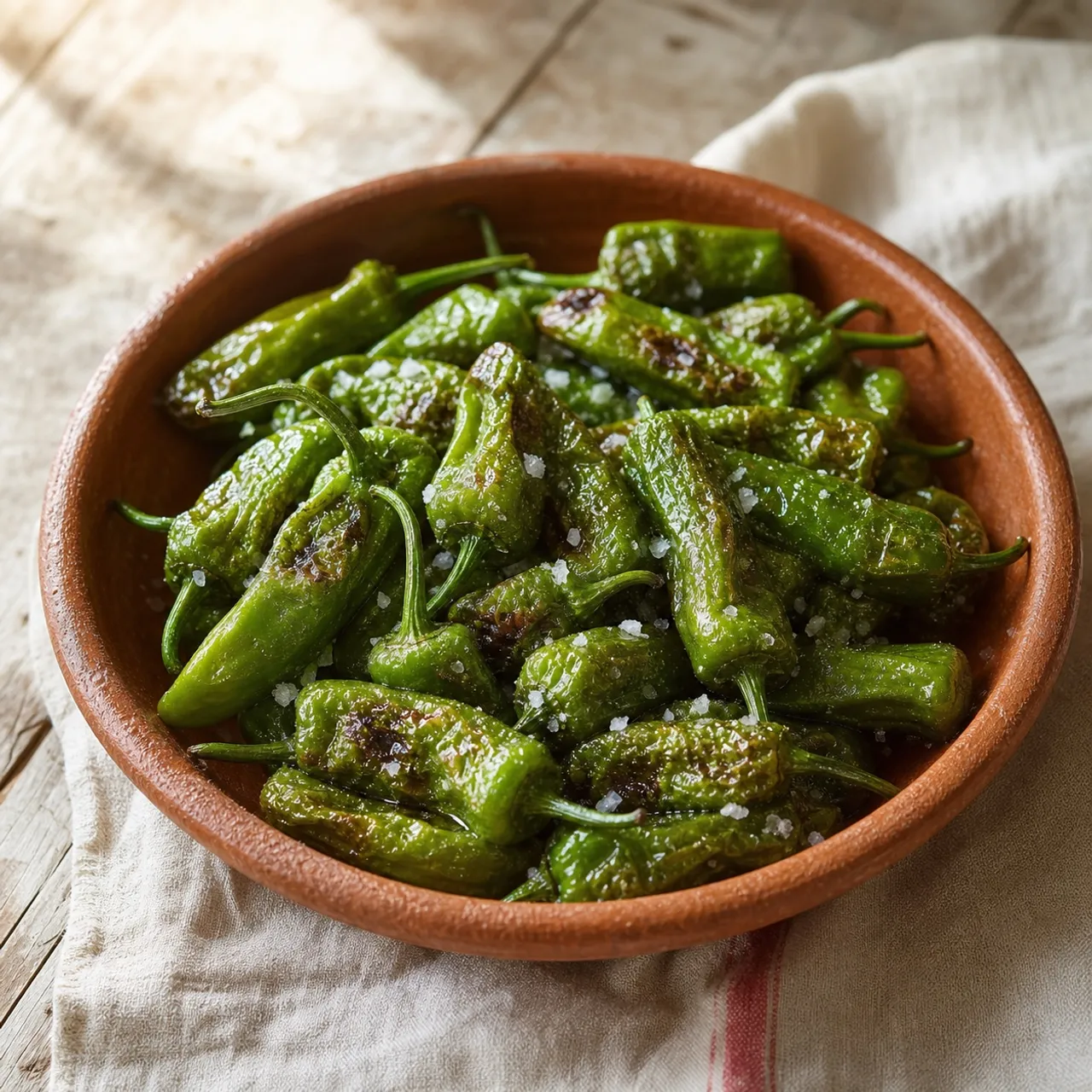Pimientos de Padrón — Spanish recipe