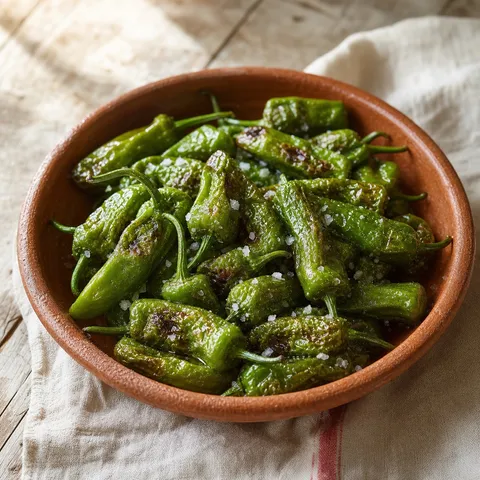 Pimientos de Padrón — Spanish recipe