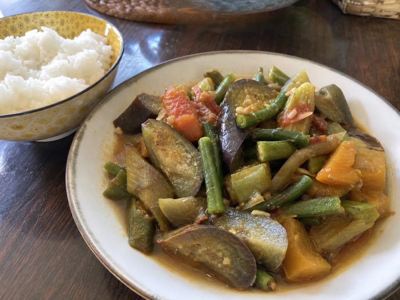 Pinakbet — served