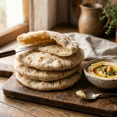 Pita Bread — Bakery recipe