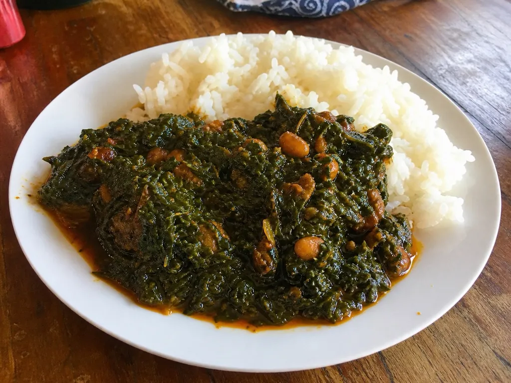 Plasas — plated and served