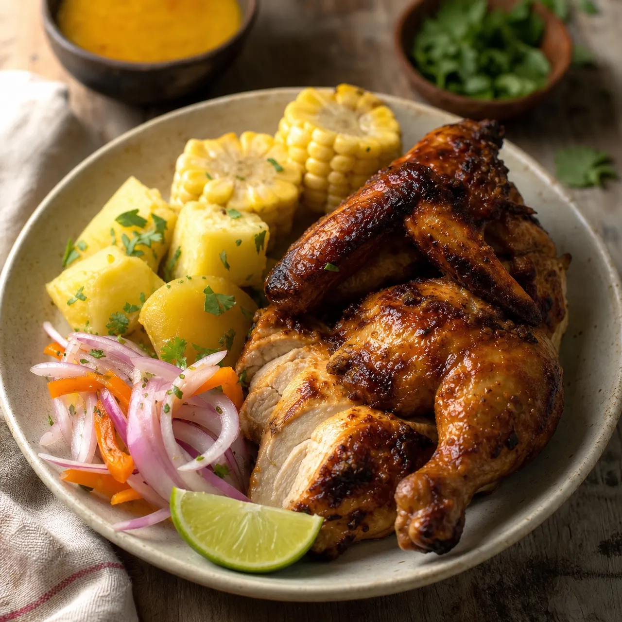 Pollo a la Brasa (Peruvian Rotisserie Chicken) — Peruvian recipe