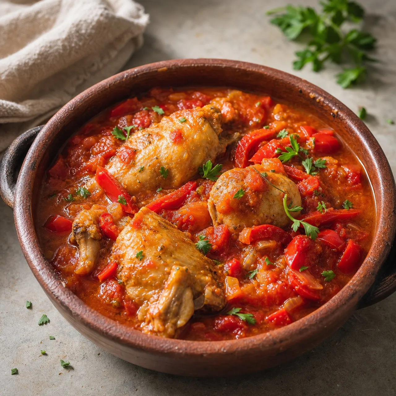 Pollo Chilindrón — Spanish recipe