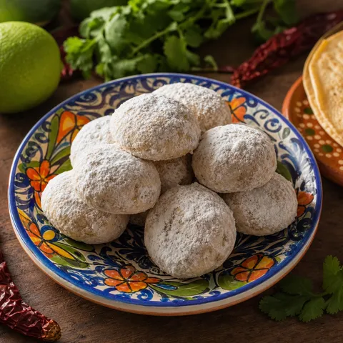Polvorones (Mexican Wedding Cookies) — Mexican recipe
