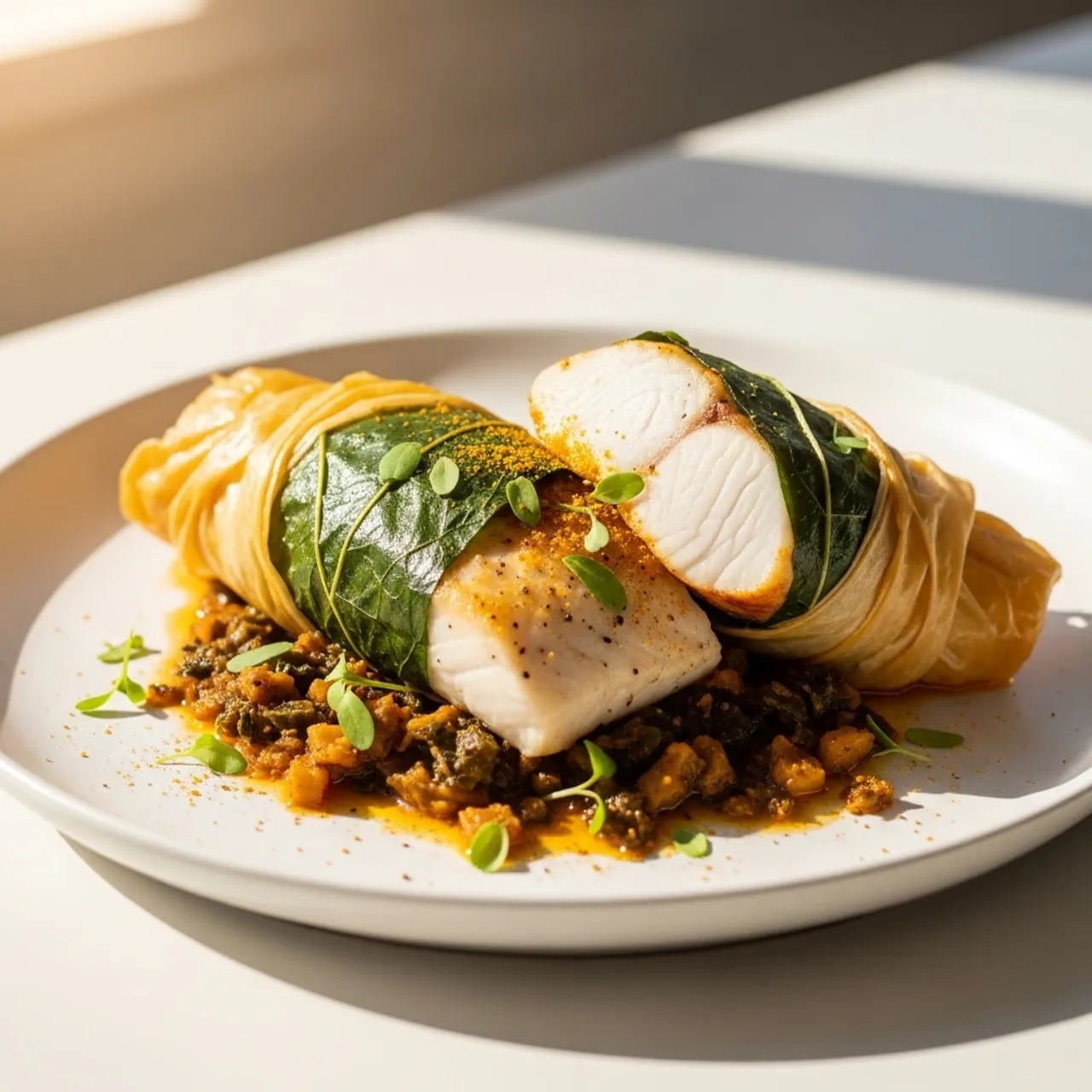 Pompano en Papillote — Cajun & Creole recipe
