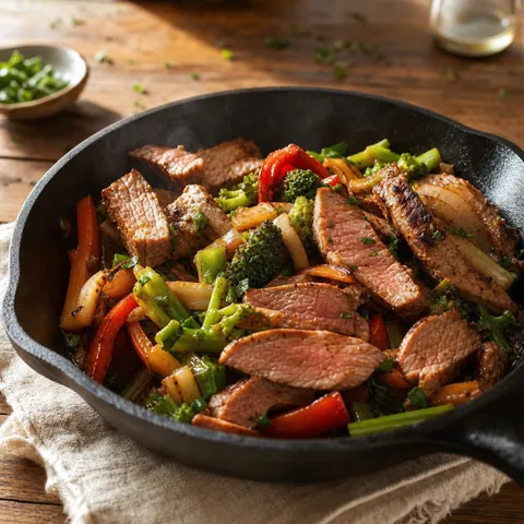 Pork Stir-Fry with Vegetables — Meat & Pork recipe