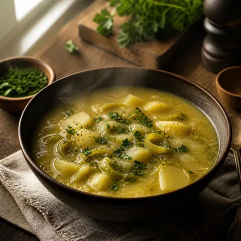 Potato Leek Soup — Soups & Stews recipe