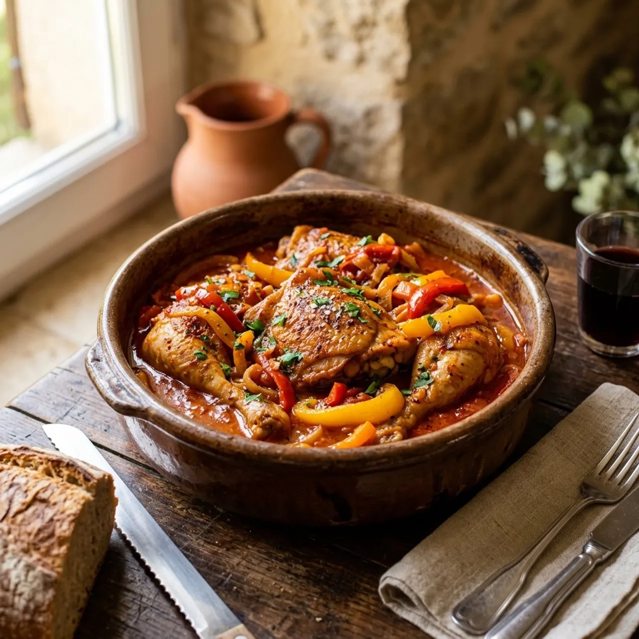Poulet Basque — French recipe