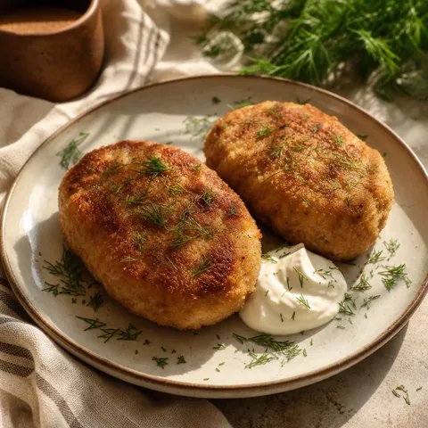 Pozharsky Cutlets — Eastern European recipe