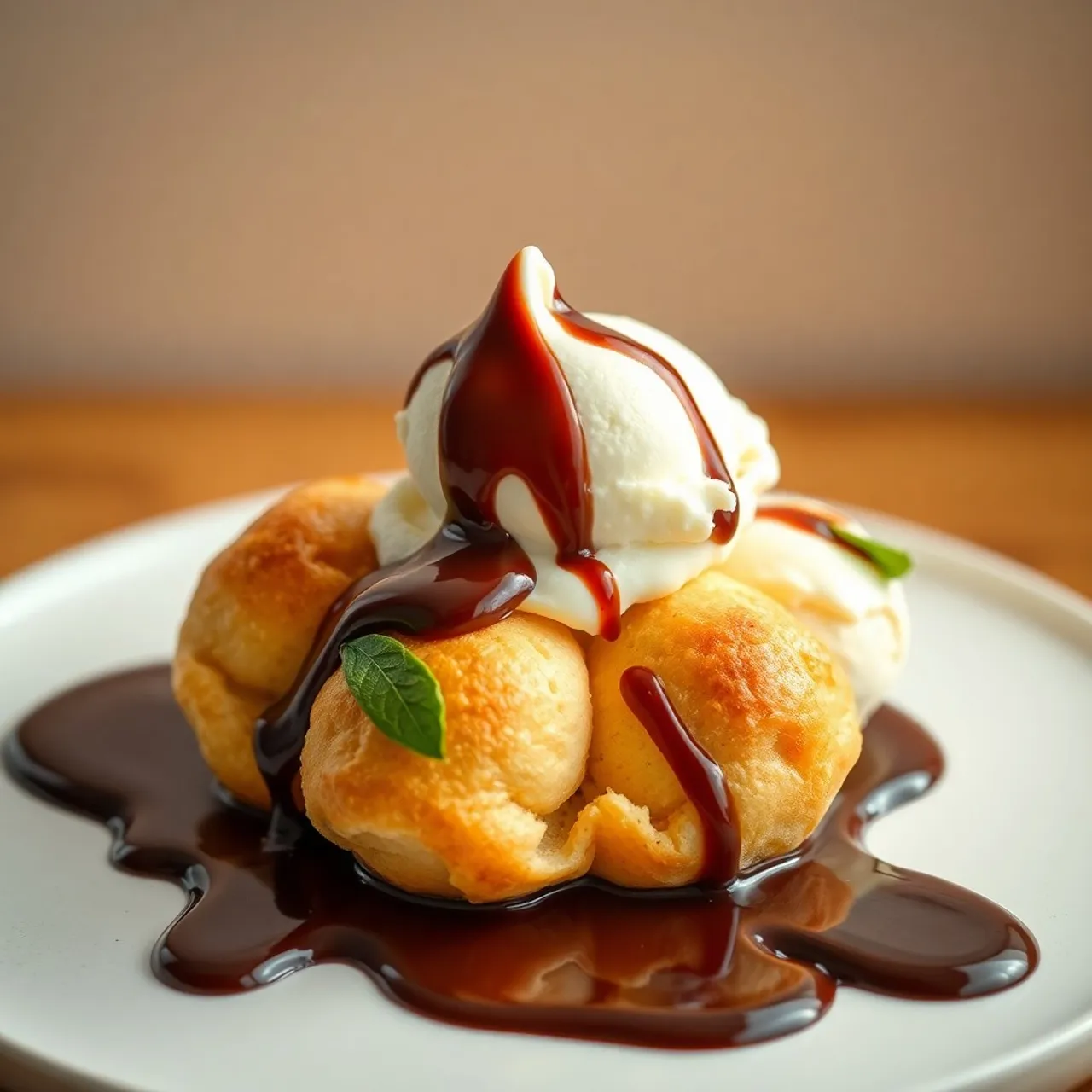 Profiteroles — French recipe