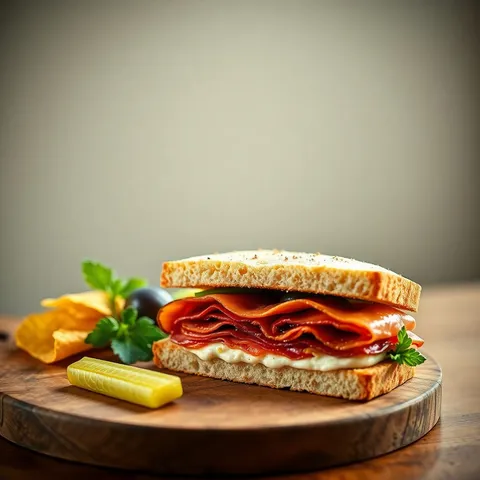 Prosciutto and Fig Sandwich