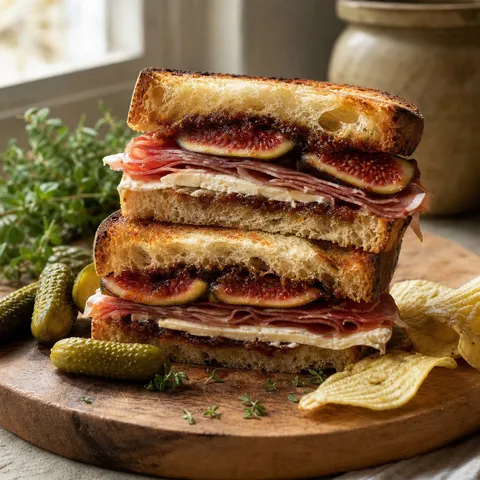 Prosciutto and Fig Sandwich — Sandwiches recipe