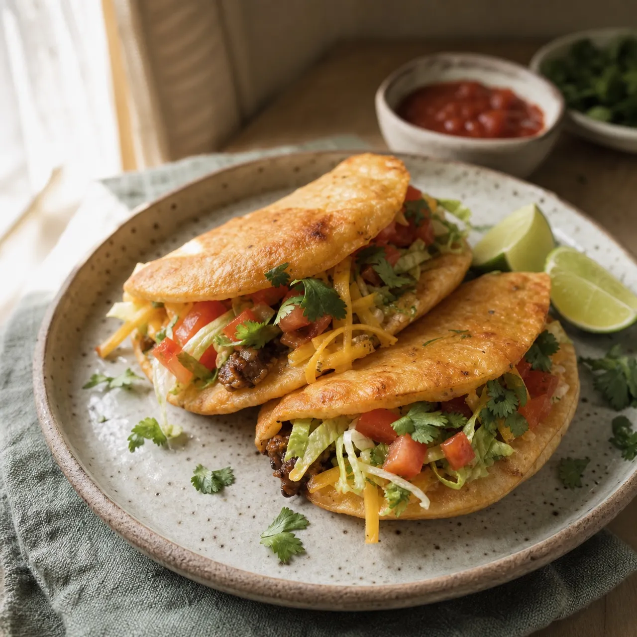 Puffy Tacos — Tex Mex recipe