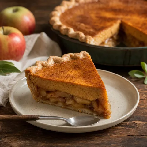 Pumpkin Apple Pie — Desserts recipe