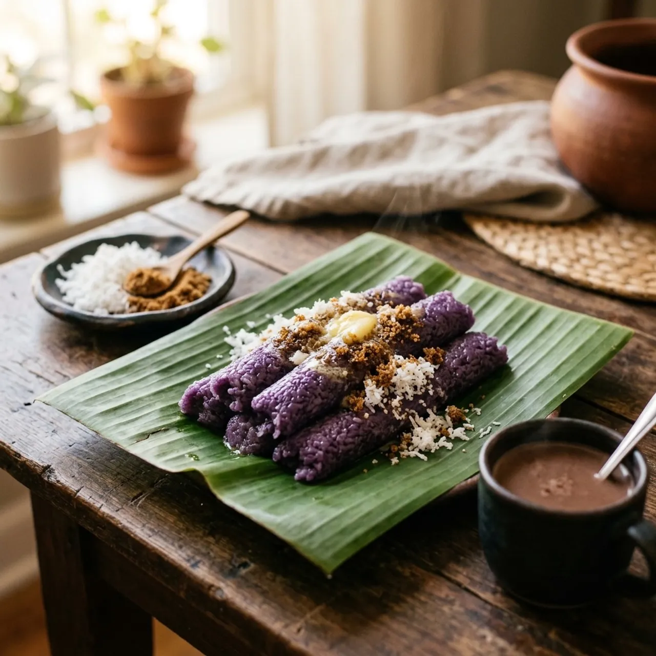 Puto Bumbong — Filipino recipe
