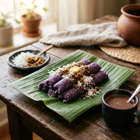 Puto Bumbong — Filipino recipe