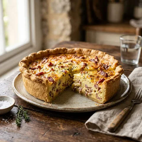Quiche Lorraine — French recipe