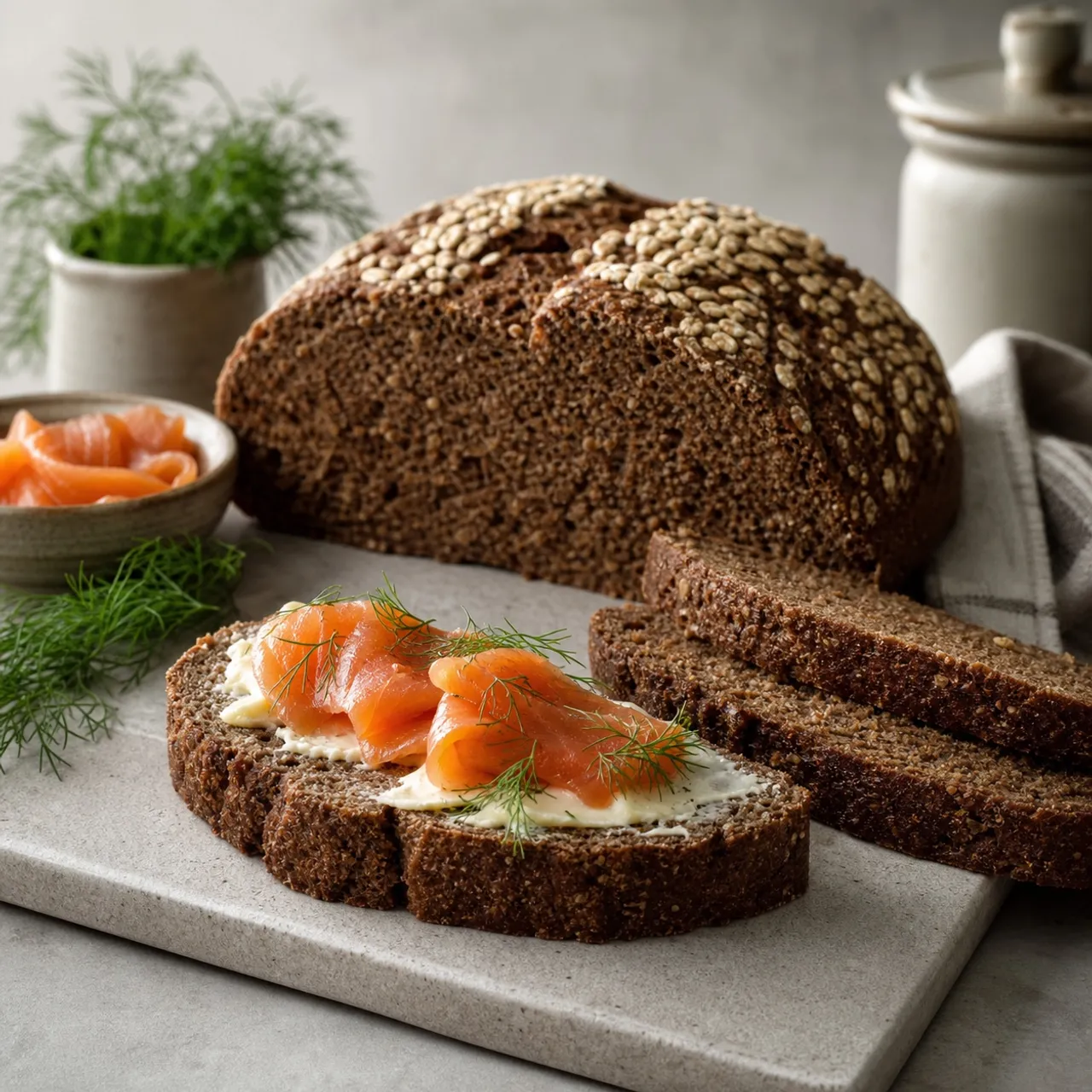 Rúgbrauð — Nordic recipe