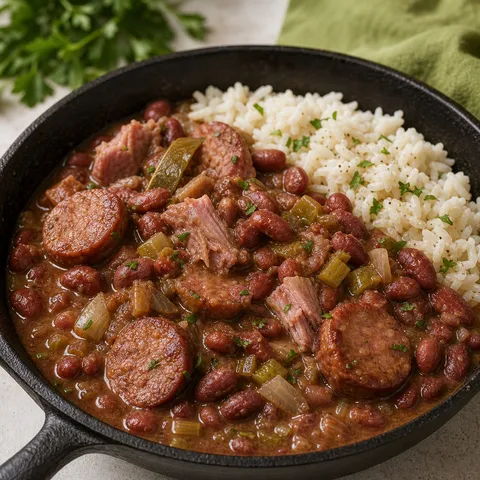 Red Beans and Rice — Cajun & Creole recipe
