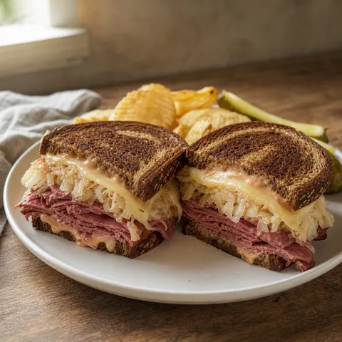 Reuben Sandwich — North American recipe