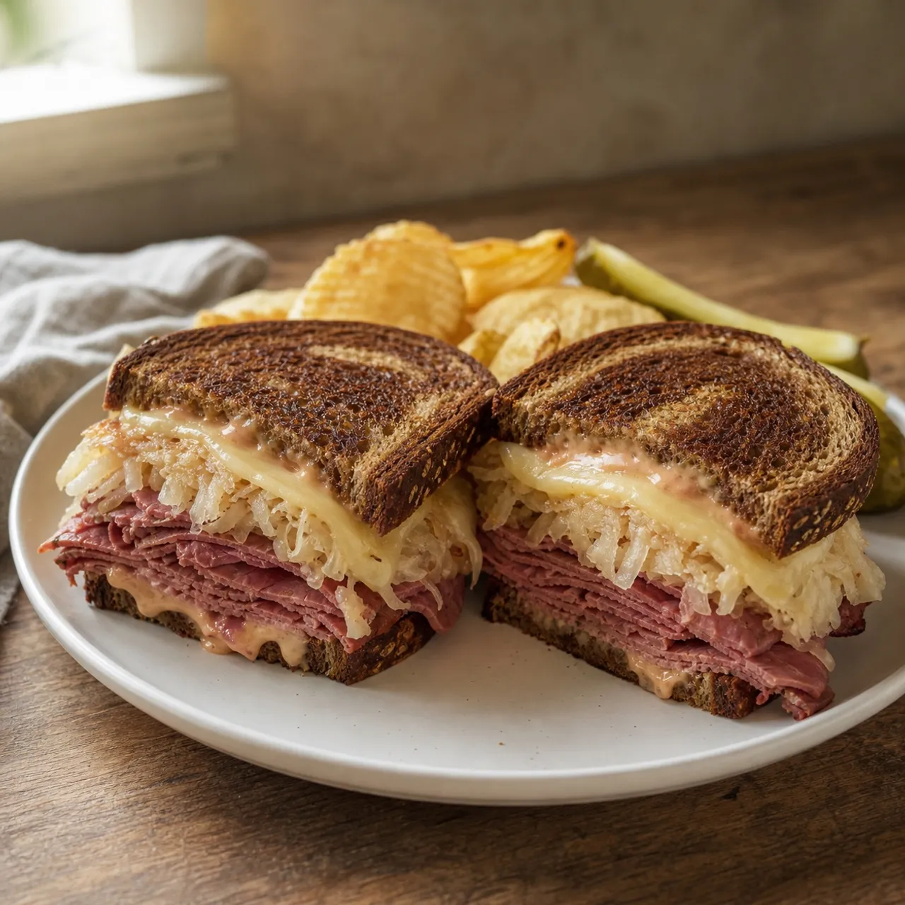 Reuben Sandwich — North American recipe