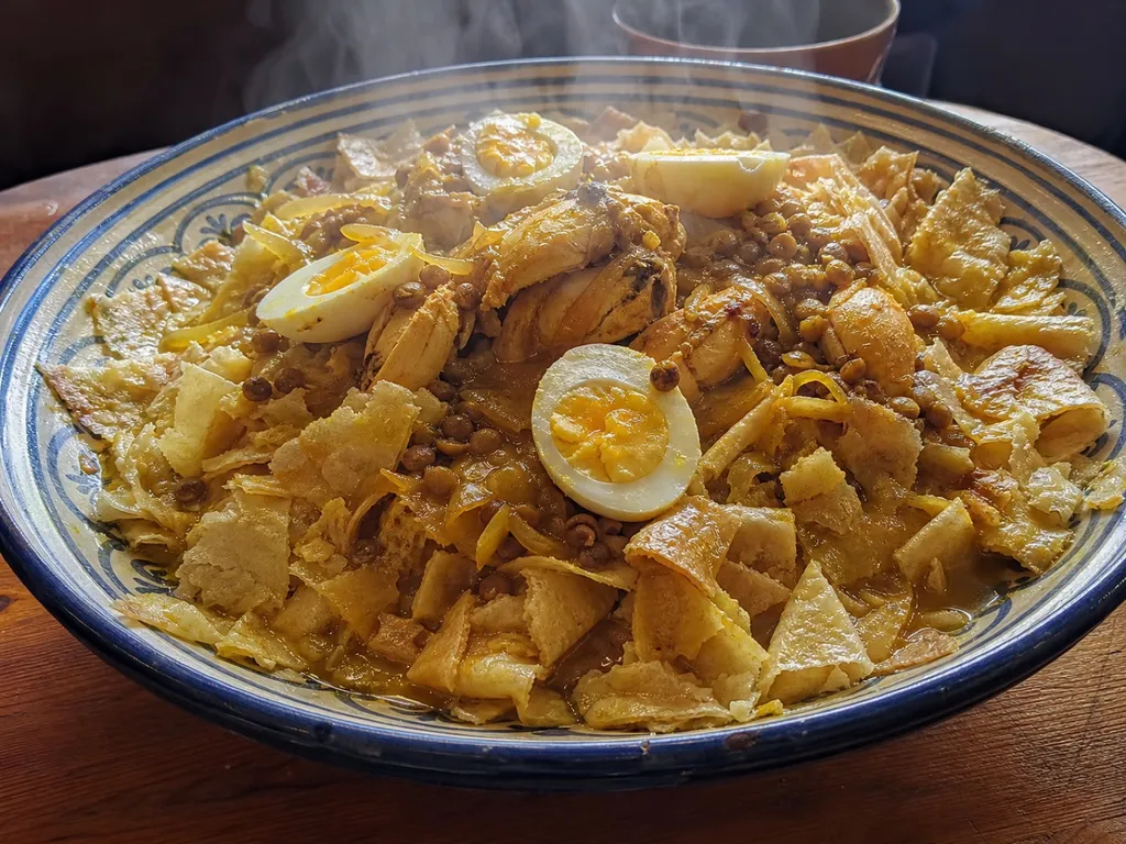 Rfissa — plated and served