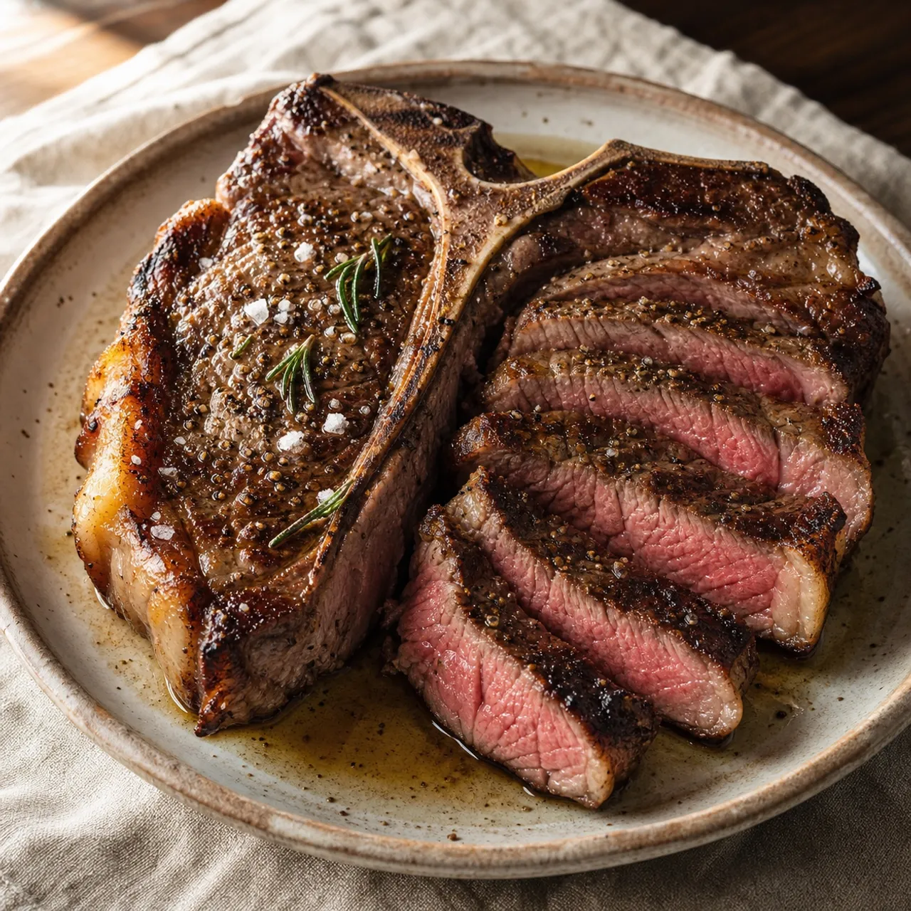 Ribeye Steak Florentine (Bistecca alla Fiorentina) — Italian recipe