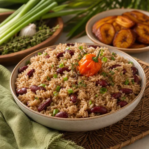 Rice and Peas — Caribbean recipe
