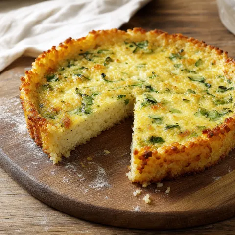 Rice Crust for Quiches or Pies (Gluten-Free) — Breads recipe