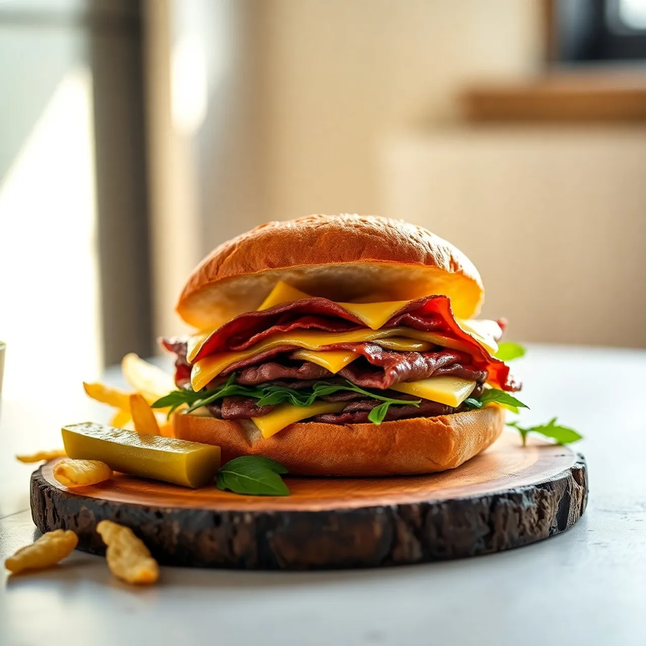 Roast Beef and Cheddar — Sandwiches recipe