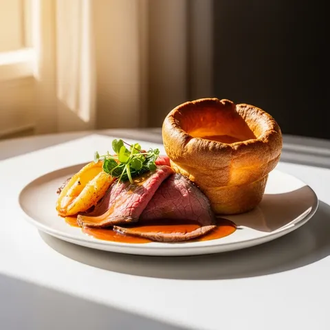 Roast Beef and Yorkshire Pudding