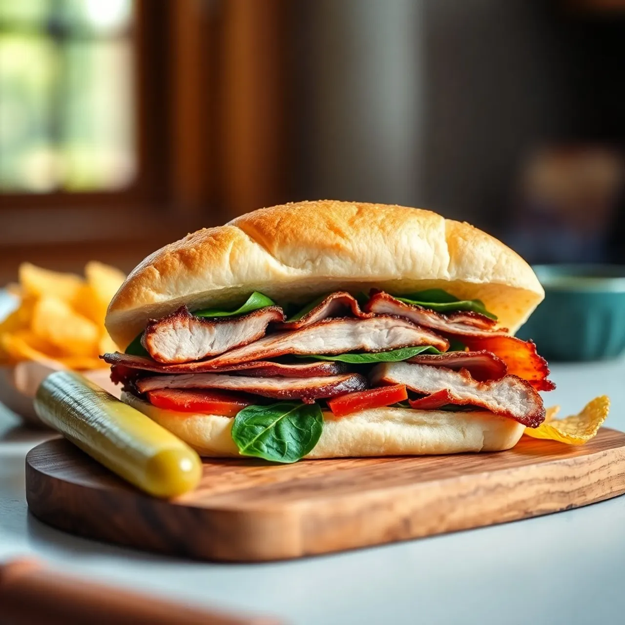 Roast Pork Italian Sandwich — Sandwiches recipe