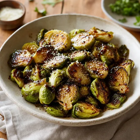 Roasted Brussels Sprouts with Balsamic Glaze — Vegetables & Sides recipe