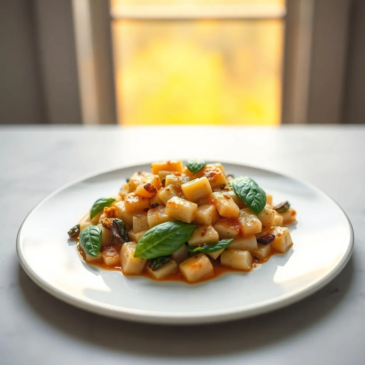Roasted Garlic Basil Sauce — Sauces & Dressings recipe