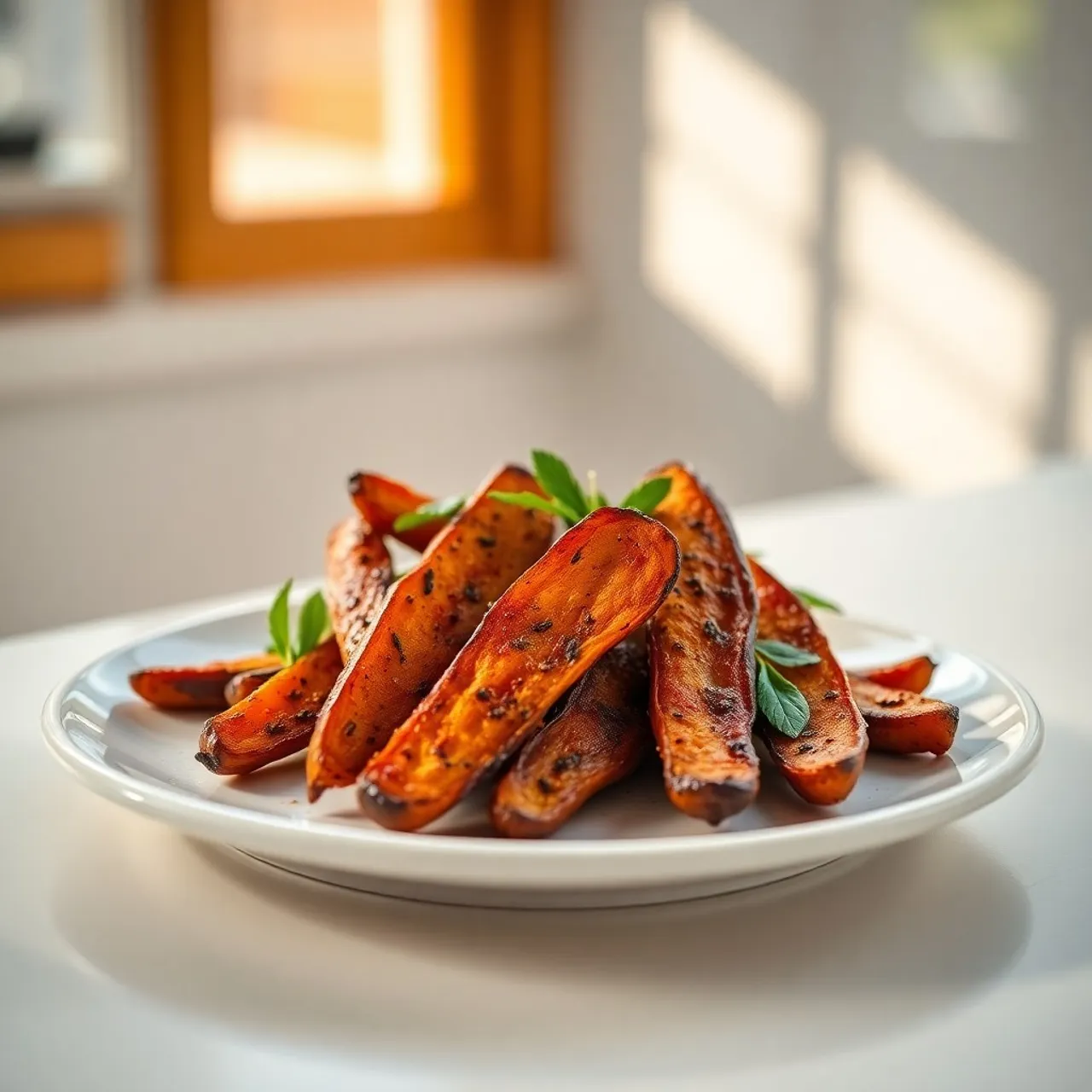 Roasted Sweet Potato Wedges — Vegetables & Sides recipe