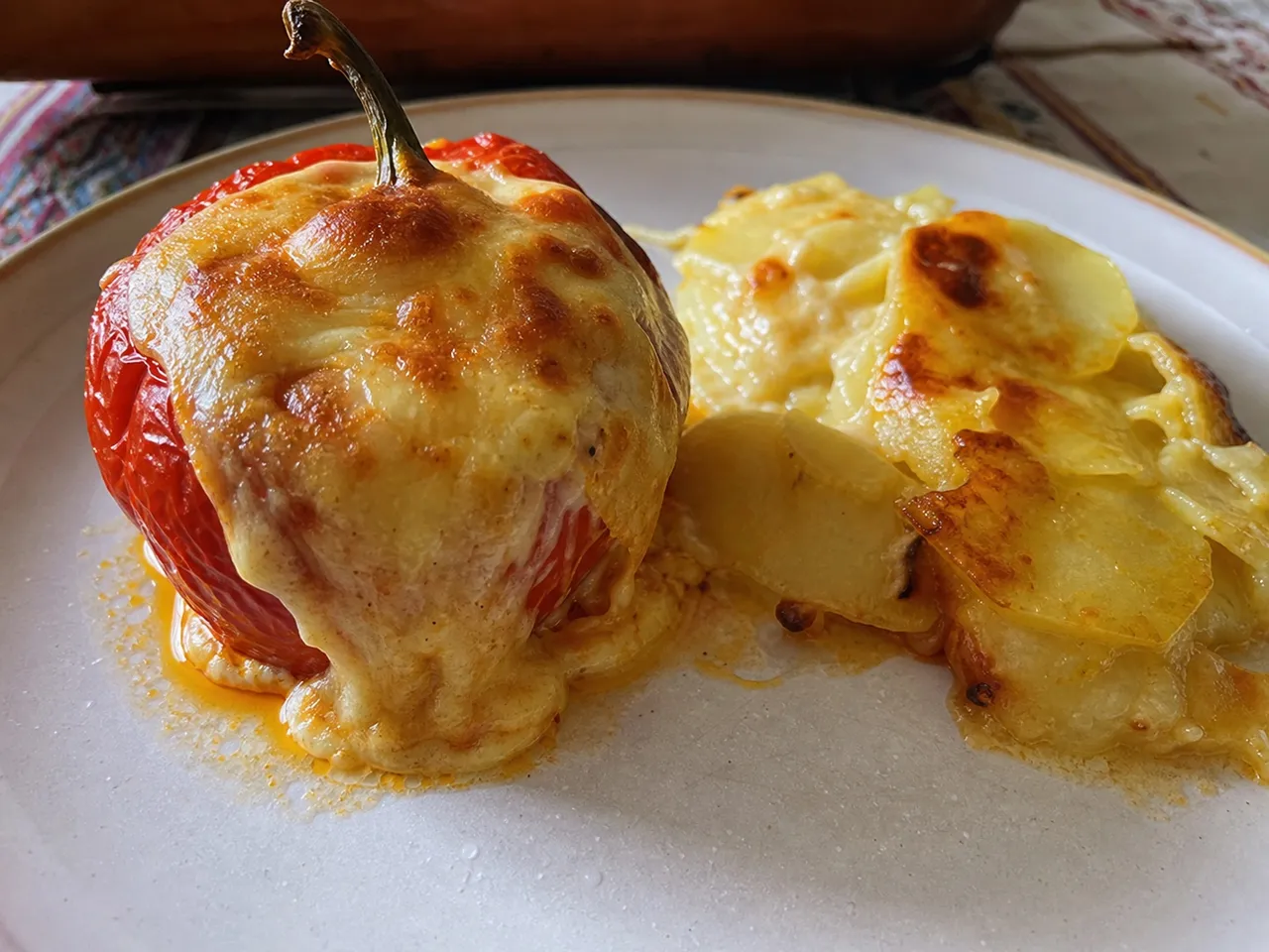 Rocoto Relleno — served