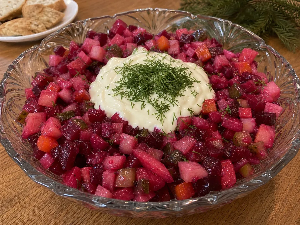 Rosolli — plated and served