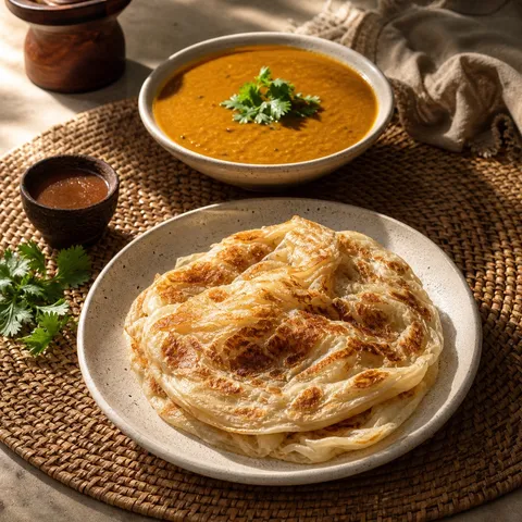 Roti Canai — Indonesian & Malaysian recipe