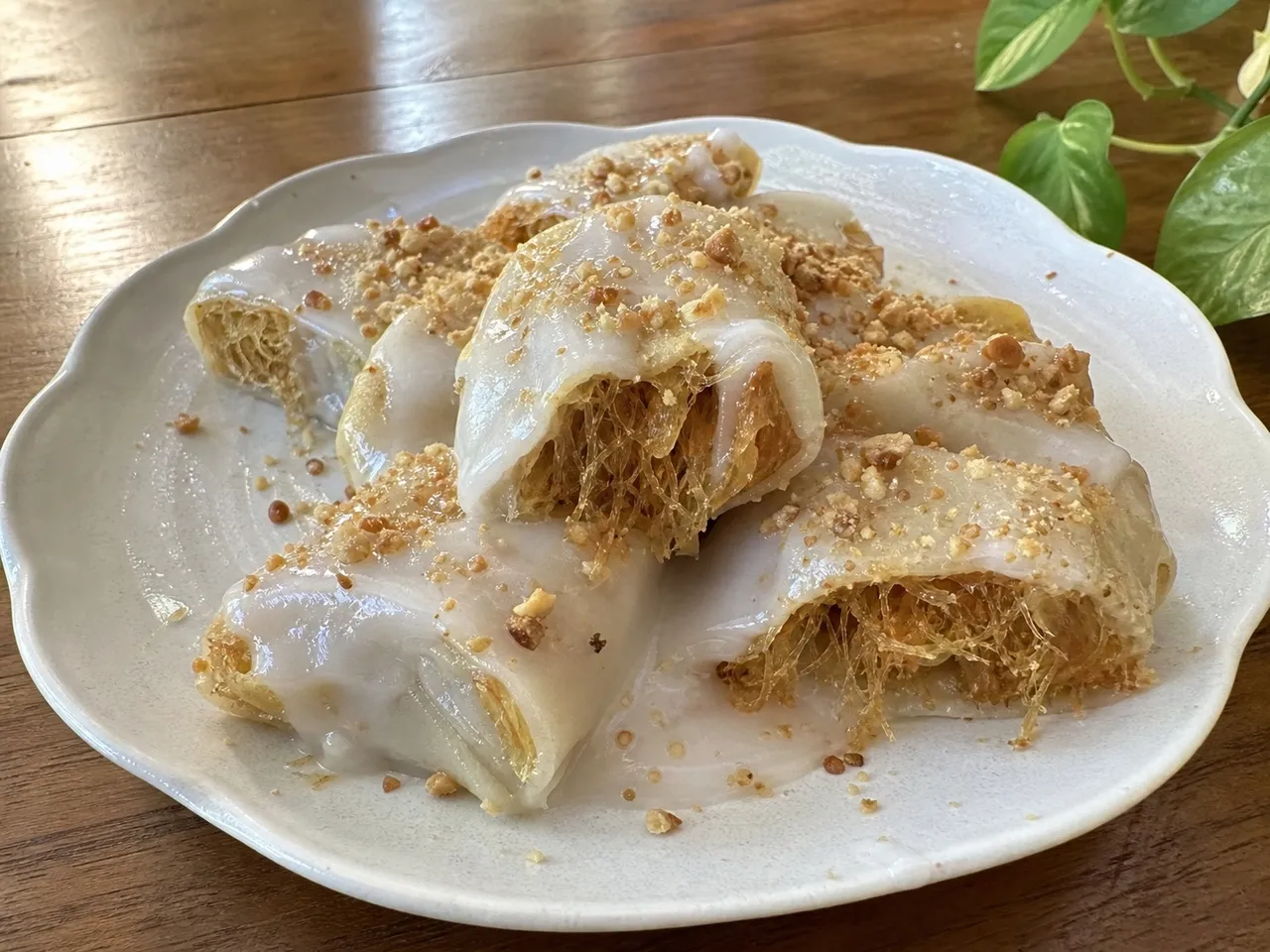 Roti Sai Mai — served