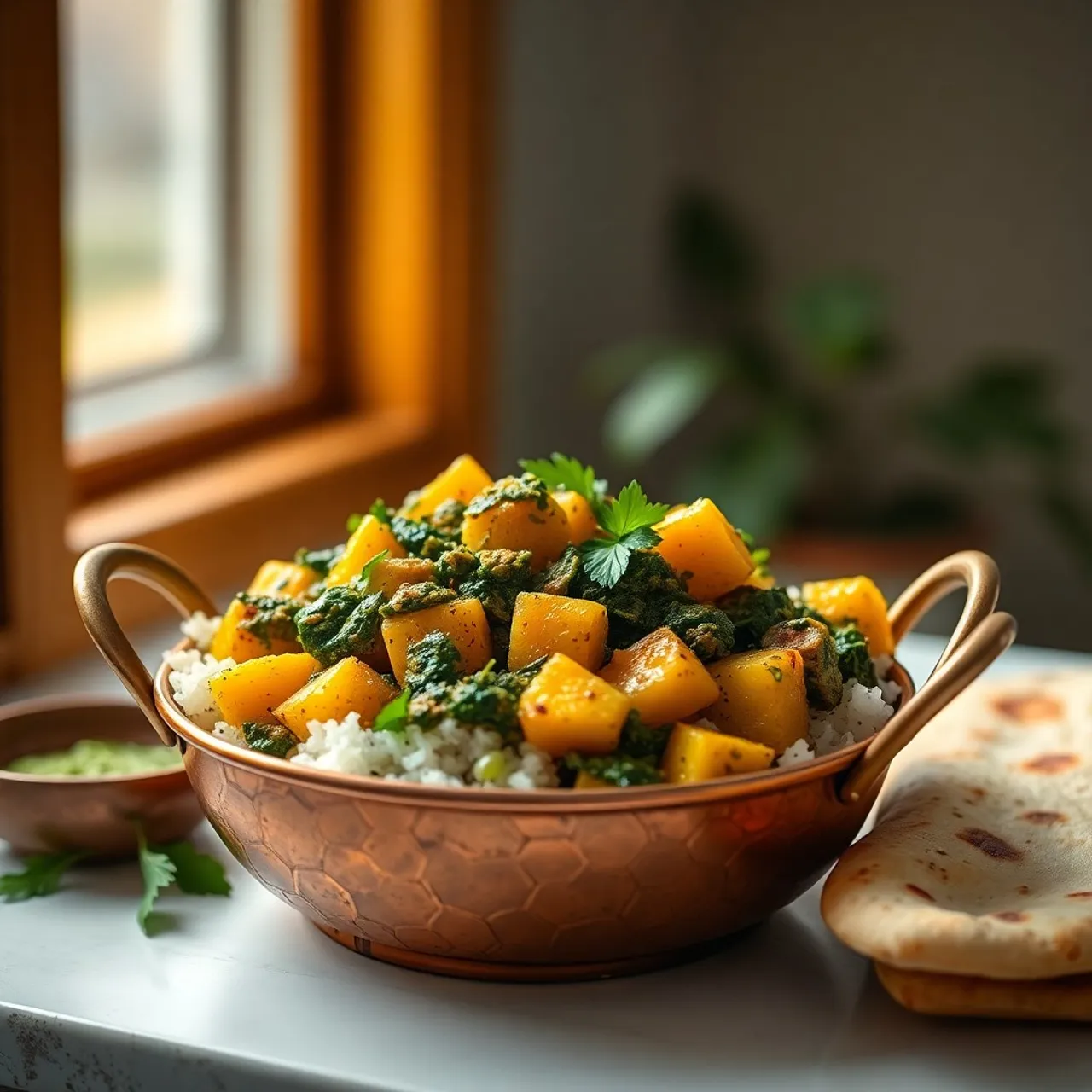 Saag Aloo — Indian recipe