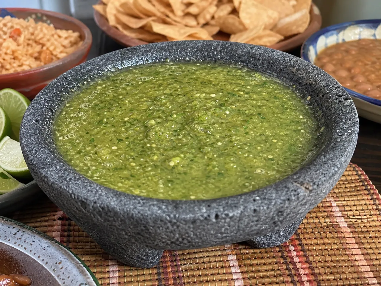 Salsa Verde (Mexican Tomatillo) — served