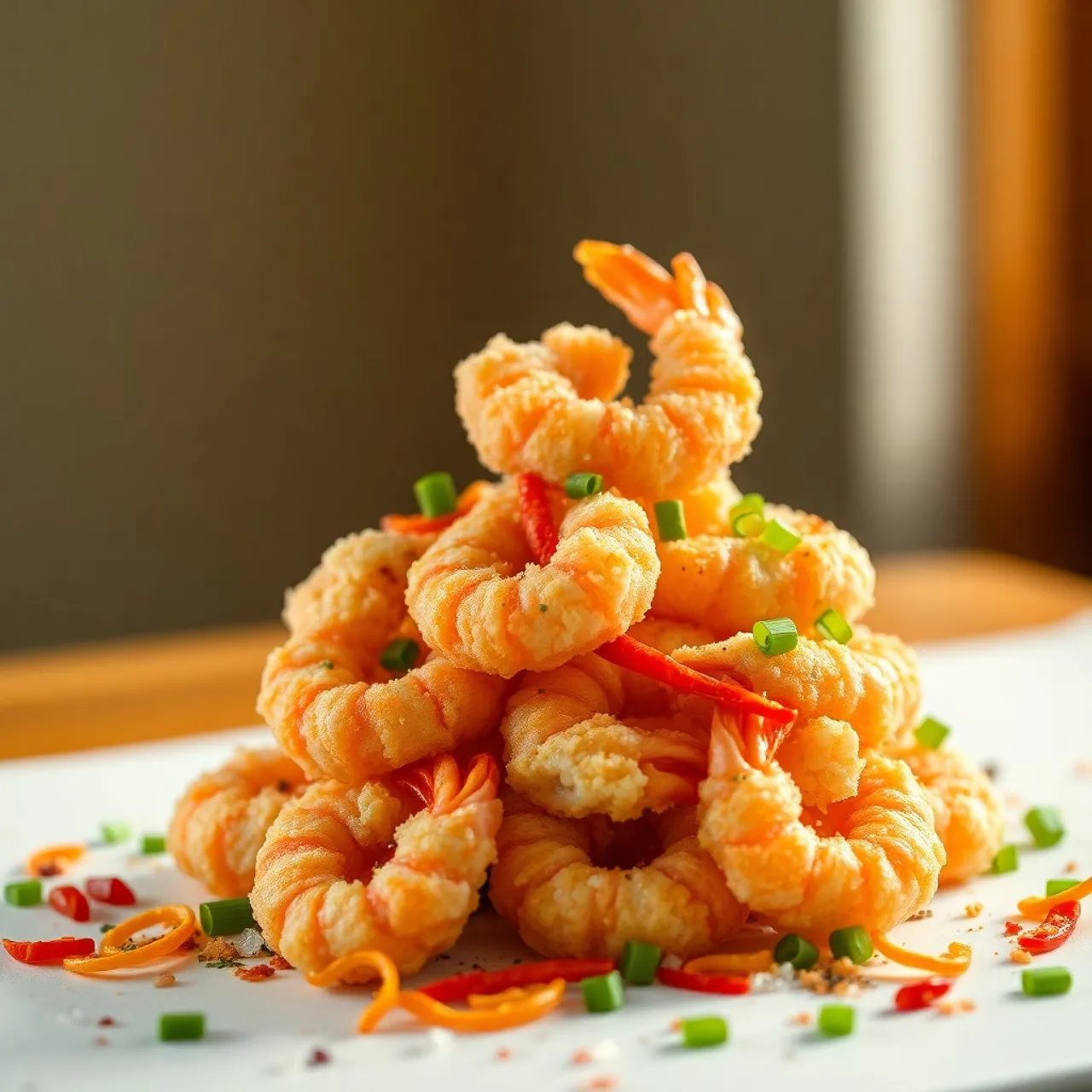 Salt and Pepper Shrimp — Chinese recipe